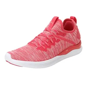 Puma womens IGNITE Flash evoKNIT Wn s Closed shoe Paradise Pink-Soft Fluo Peach 6 UK (19051103)