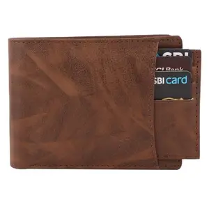 Keviv Leather Wallet for Men - Brown (GW220-BR1)