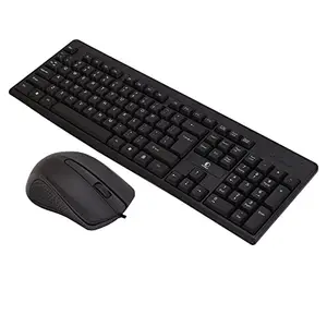 KiTech KM-099 Wired Combo(Wired Mouse & Wired Keyboard)