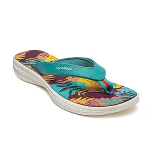 SOLETHREADS BLOSSOM | Stylish | Comfy | Super soft | Ultra-Light | Phylon | Slippers | Flip Flops for Women | UK 5 | PURPLE