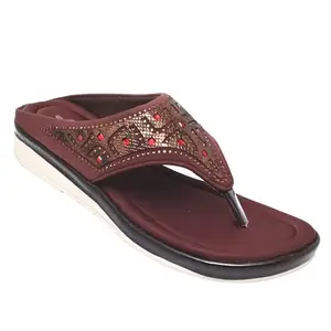Racecourse Women Flat 12.1817 Brown
