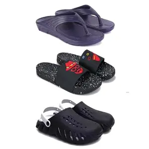 Men's Sandals | Lightweight Wear| Stylish & Easy to Wear For Men's GRP-SAN-(3-COMBO)-3153-3034-3149-9