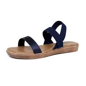 SOLES Blue Sandals for Women Size 7 UK