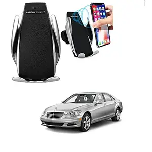 Kozdiko Car Wireless Car Charger with Infrared Sensor Smart Phone Holder Charger 10W Car Sensor Wireless for Mercedes Benz S-Class