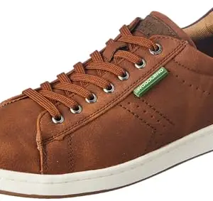 Woodland Men's Tan PU Casual Shoes-6 UK (40EU) (OSNK 4470022)