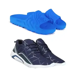 BERSACHE Lightweight Stylish Wedge Sandal for Men-6048-3036 Multicolor