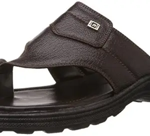 Bata New Topper Men Casual Slippers In Brown