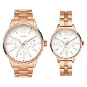 TIMEX Analog Watch for Unisex with Round Dial & Water Resistant Unisex Wrist Watches