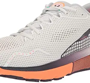 Under Armour UA HOVR Infinite 5 Men's Running Shoes,White/Orange Blast,6