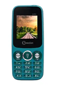 Snexian All-New GURU 5071 Dual Sim |Keypad Mobile| with 1.8" Display| BT Dialer | Voice Changer | Auto Call Recording | Powerful 3000Mah Battery | FM | Camera | Feature Phone | Torch | Green price in India.
