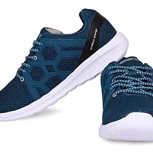Sparx Mens SM 421 | Enhanced Durability & Soft Cushion | Blue Walking Shoe - 8 UK (SM 421)