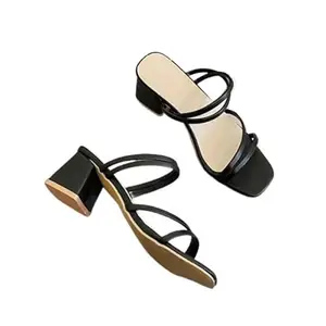 GLO GLAMP Women's Fancy And Stylish Heel sandals for Women's And Girls