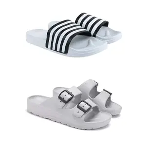 Men's Sandals | Lightweight Wear| Stylish & Easy to Wear For Men's GRP-SAN-(2-COMBO)-3026-3114-8