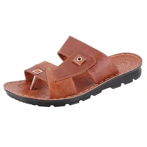 Flite Pu Men's Tan Slippers-10 Kids UK (PUG095G)