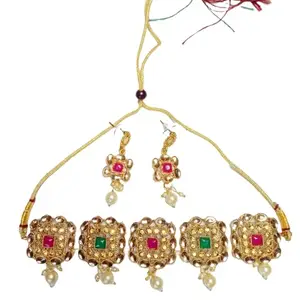 Choker Necklace Set For Women, Latest fashion design (Style - 02)