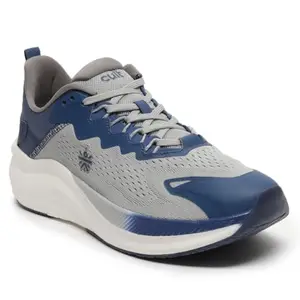 CULT Men's Zeon Running Shoes (CS704492UK7_L.Grey/Teal_UK7)
