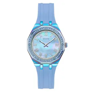 Guess Desire 36 mm Ice Blue Dial Analog Women Watch- GW0872L2