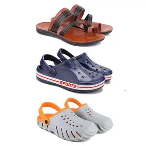 DRACKFOOT Men's Sandals | Lightweight Wear| Stylish & Easy to Wear For Men's GR-SAN-(3-COMBO)-3151-3069-3150-9