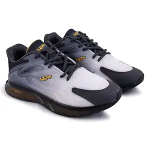 Lancer Mens RAMBO-198DGR-LIME Grey Running Shoe, 7