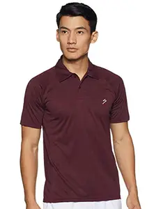 SG POLO3364 Polyester T-Shirt, XLarge (Red)