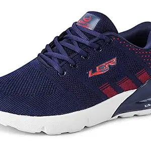 Lancer Boys K-RAMBO-122NBL-RED-3 Navy/Red Sports Running Shoes (3 UK)