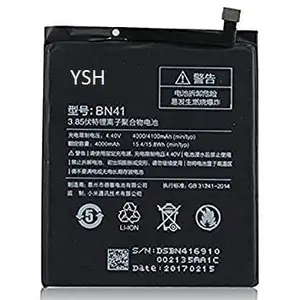 NAFS BN41 Compatible Battery for Redmi Note 4X Redmi Note 4 (4000mAh)
