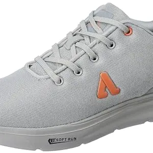 Aqualite Men State(PRO) Shoes, L.Grey/Orange, 7 UK/India