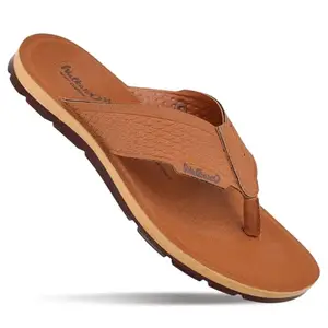 WALKAROO Men's Slip-On Comfort Sandals - WGP50022 Tan