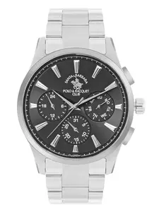 SANTA BARBARA POLO & RACQUET CLUB Black Dial Chronograph Watch for - Men SB.1.10542-2