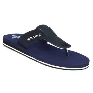 DR STTEP Men's blue Synthetic OrthoPedic Eva Insole Super Fitting Comfort Slip-on Slippers_07_Pack of 5