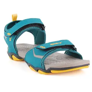 Sparx womens SS 591 | Latest, Daily Use, Stylish Floaters | Gold Sport Sandal - 5 UK (SS 591)