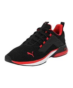 Puma Unisex-Adult Cell Rapid Black-for All Time Red-White Running Shoe - 11UK (37787101)
