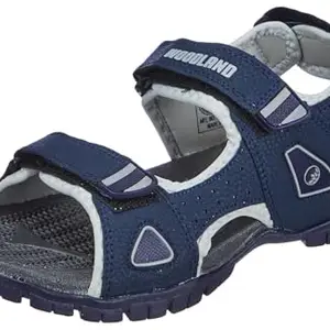 Woodland Men's Navy PU Sandal-10 UK (44 EU) (OSGD 4875023)