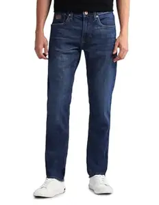 U.S. Polo ASSN. Men's Brandon Slim Tapered Fit Mid Rise Jeans