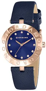 Giordano Analog Blue Dial Women's Watch - 2754-07