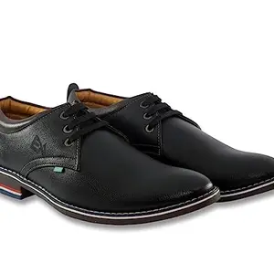 EL ADOR Black Casual Shoe's for Men (Black, Numeric_8)