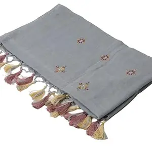 Eco-Friendly Handmade Jewelry Set - Necklace and Earings (Grey)