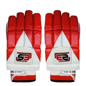 TEAM FS SPORTS RH Leather Batting Gloves, Adult - Cricket