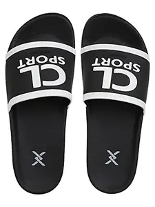 Carlton London Sports Women'S Black-White Slipper - 3 Uk