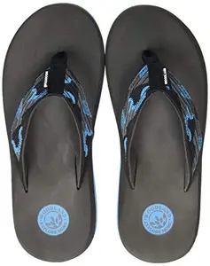 Woodland Men's Dgrey/TAN Flip Flop-6 Kids UK (FF 3025118)