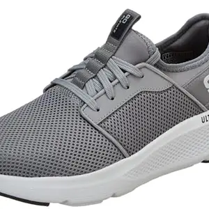Skechers-Men's Running Shoes-GO Run Velocity - Valor 2.0-220329ID-GRY-8 Gray