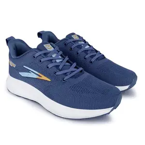 Lancer Mens BOSS-11SGRY-SBL Blue Running Shoe, 9