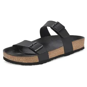 Centrino Men’s Berkin-Style Slip-On Sandals | Open Toe Design | Soft PU Footbed | Lightweight & Comfortable | Arch Support | On-Grip Sole | Casual Outdoor Wear (6863)