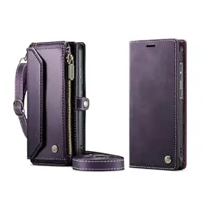 XIMAND 2-in-1 Magnetic Wallet Case for Samsung Galaxy S26 Ultra case & 3 in 1 Crossbody Phone Bag for Samsung Galaxy S26 Ultra Phone Case