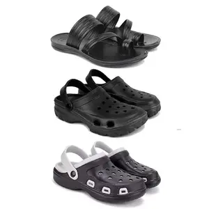 Men's Sandals | Lightweight Wear| Stylish & Easy to Wear For Men's PCV-SAN-(3-COMBO)-3152-3123-3018-7