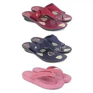 Women's Comfortable Sandal,Casual Lightweight Sandal for Everyday Wear | TBS-(3-COMBO)-1974-1973-1980-8-EURO-39