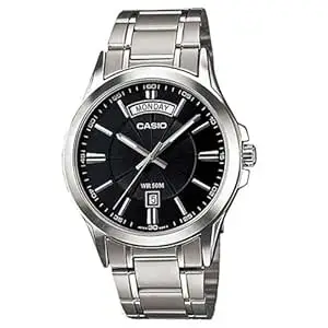 Casio Enticer Analog Silver Dial Men's Watch (MTP-1381D-1AVDF, A840)