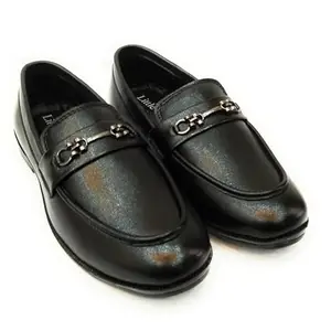 Kids Formal Belly (Black, UK Footwear Size System, Adult, Men, Numeric, Narrow, 4)