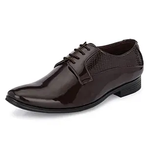 Centrino Formal Shoe for Men | Soft Cushioned Insole for All-Day Comfort | Stylish & Elegant Design | Perfect for Office, Business Casual & Formal Attire 8234-2_Brown_6