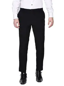 BLUE TYGA Ultimate Office Joggers for Men | Comfortable Tailored Fit Trousers for Office or Casual Wear | Wrinkle Resistant & Quick Dry